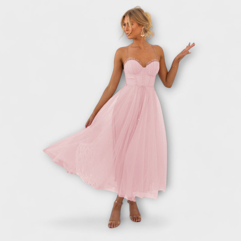 Modern chiffon princess dress