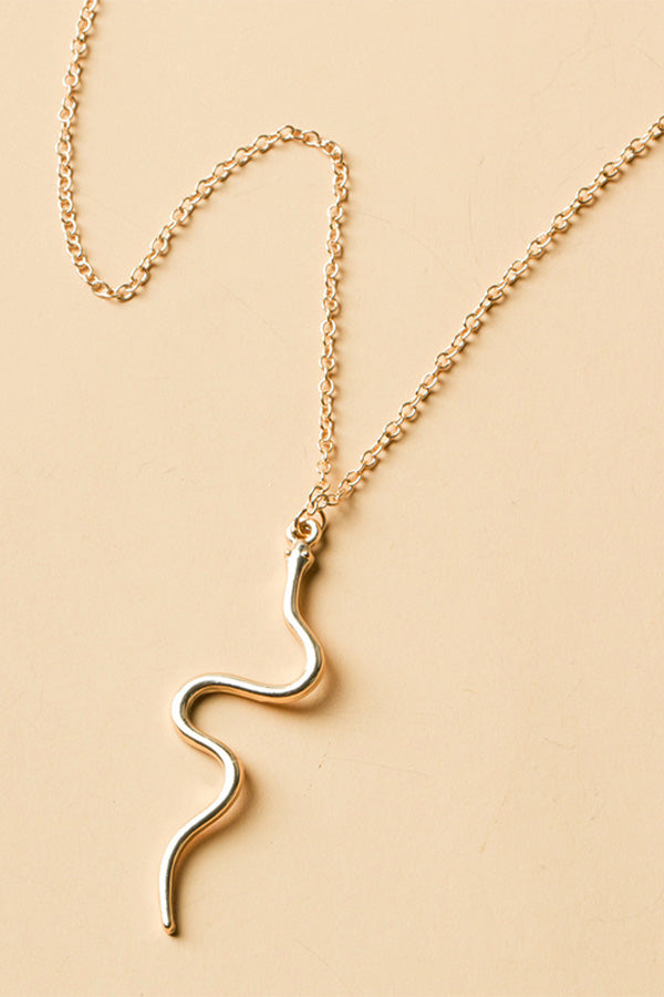 Vintage snake necklace