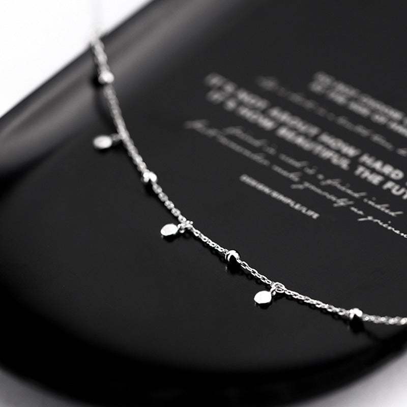 Silver Droplet Necklace