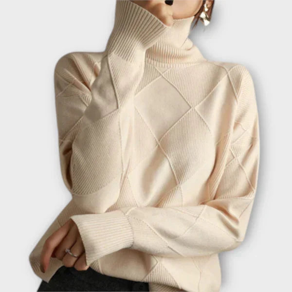 Melanie - Cozy turtleneck sweater