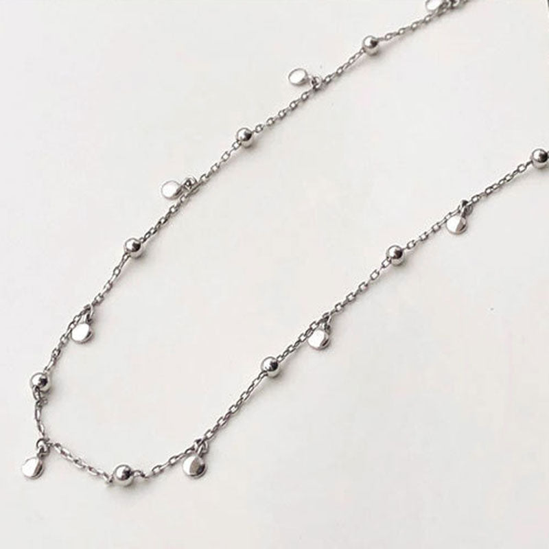 Silver Drip Necklace