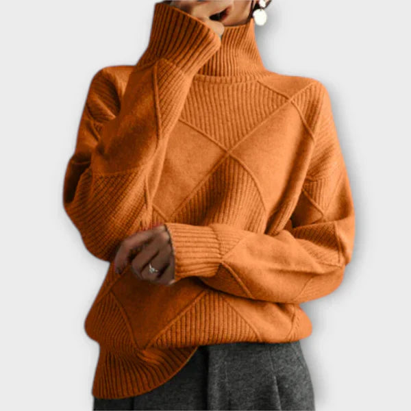 Melanie - Cozy turtleneck sweater