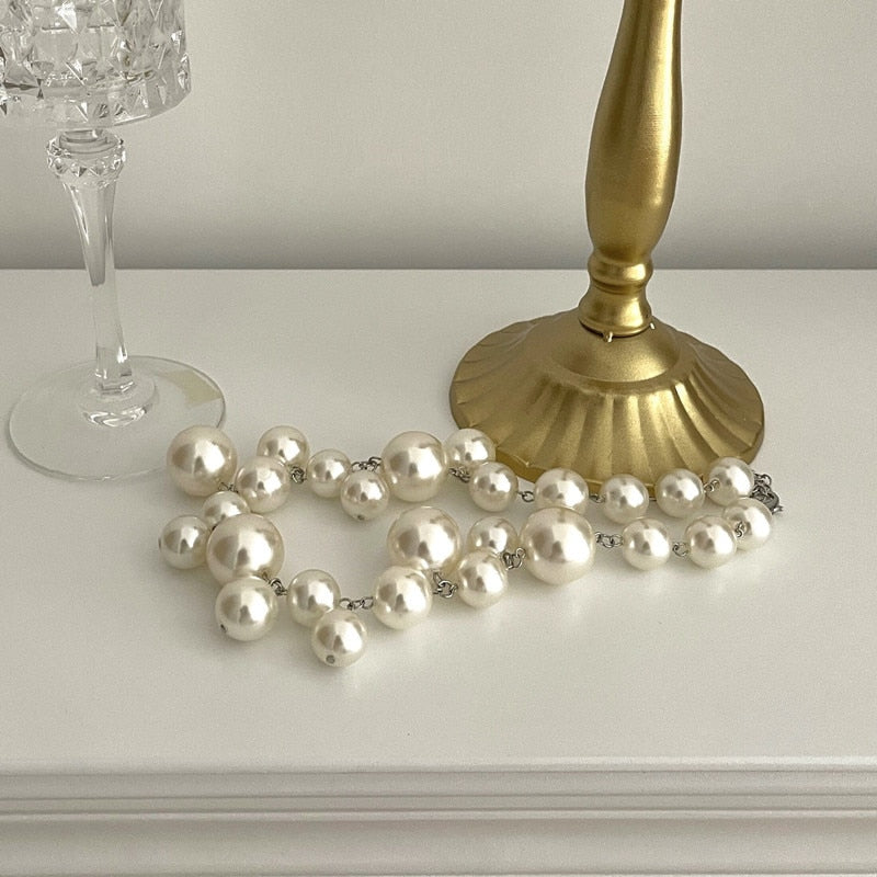 Breathtaking pearl necklace