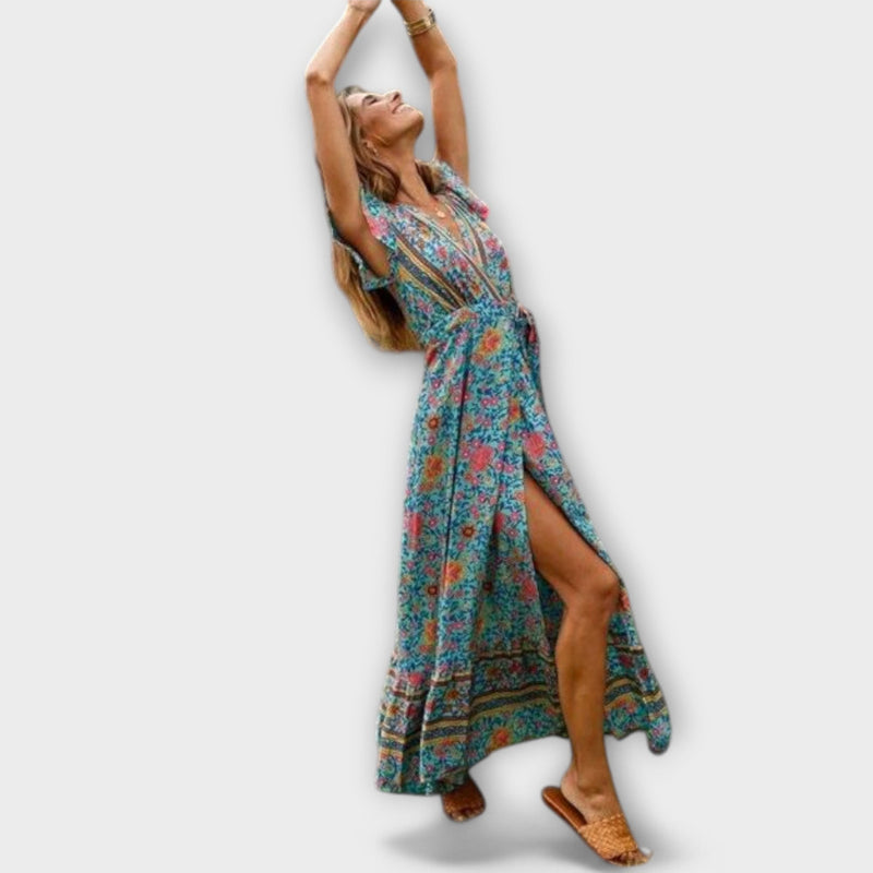 Shylin Boho Maxi Dress