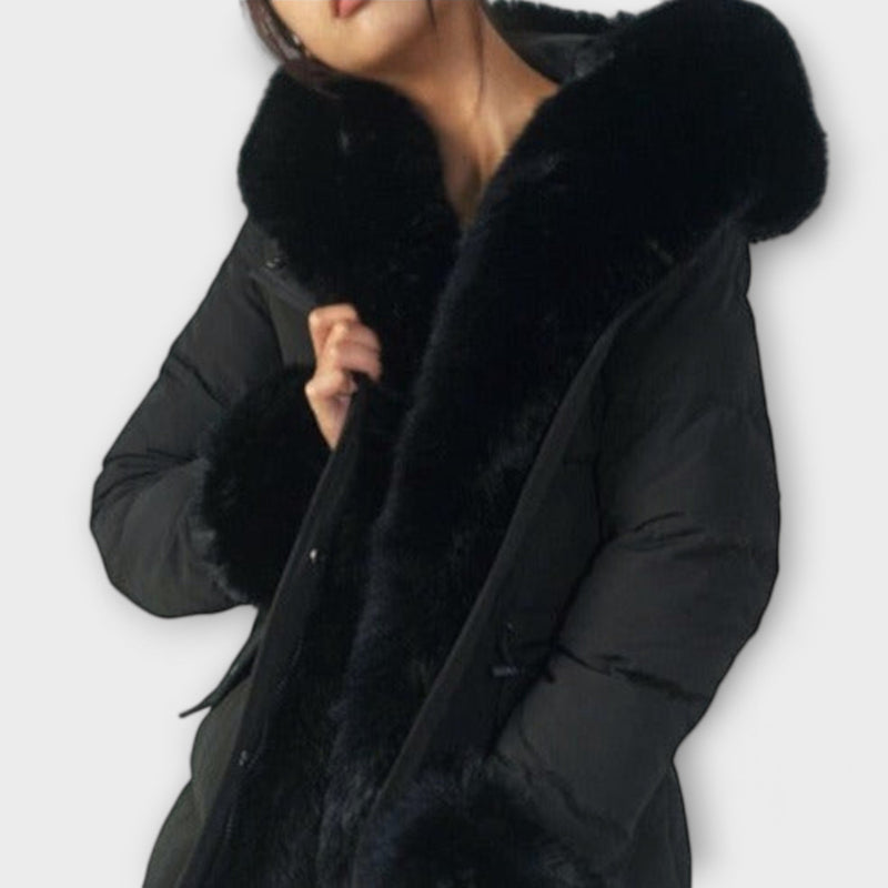 Loa - Premium quilted fur coat