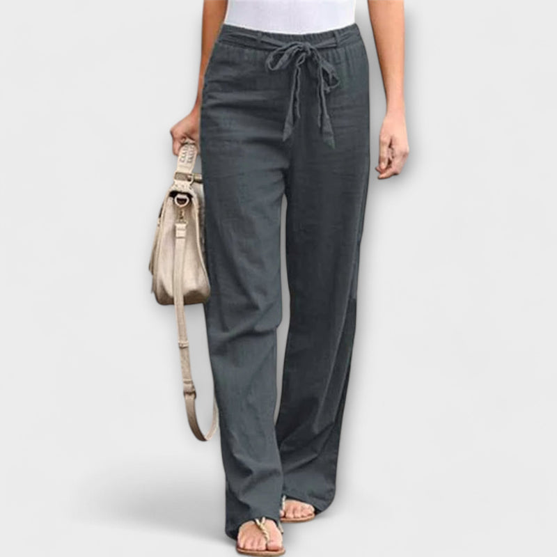 Loreen - Lightweight linen pants