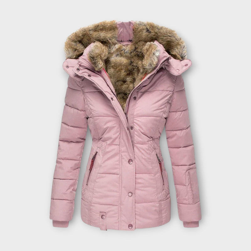 Emina - Cozy jacket with fur lining