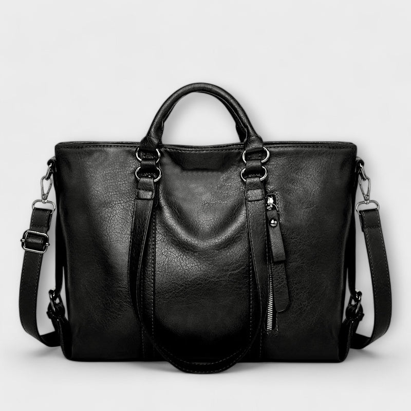 Flair. - Large leather bag