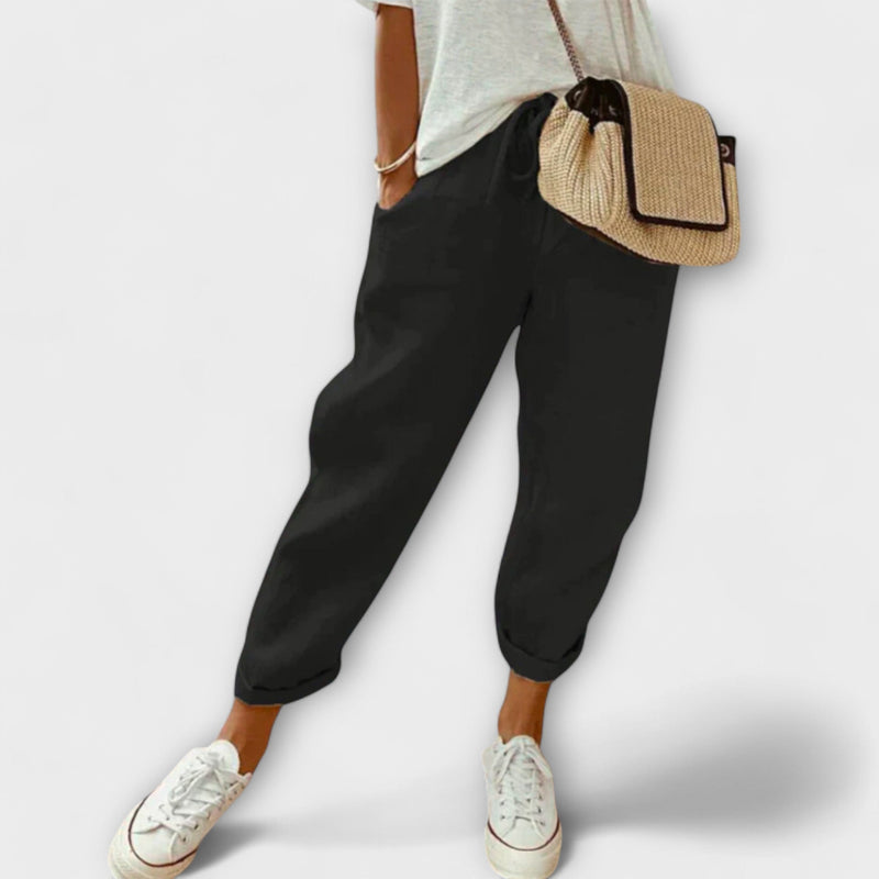 Bibi - Fashionable and casual linen pants