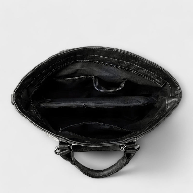 Flair. - Large leather bag