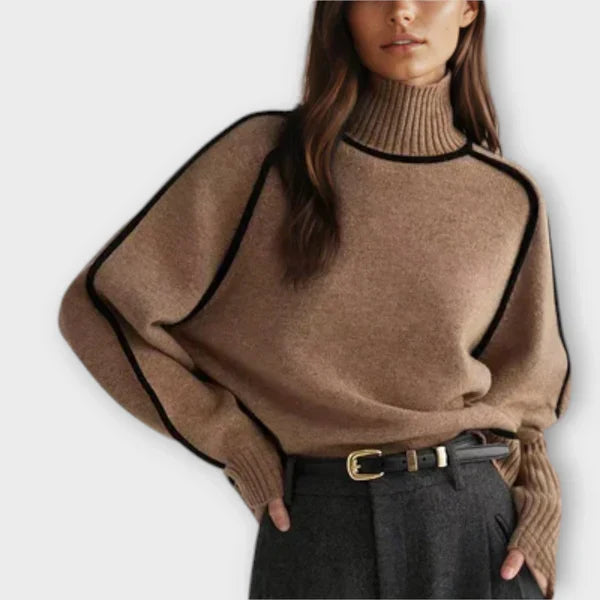 Emilie - Soft and elegant turtleneck sweater