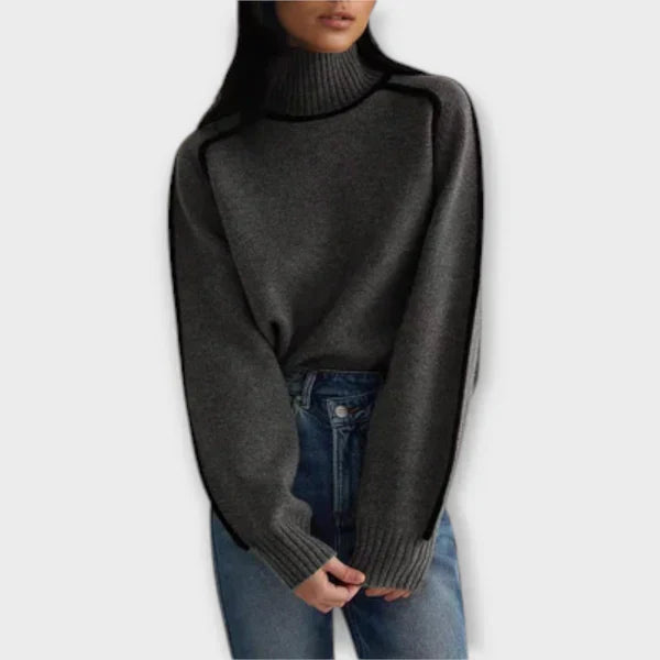 Emilie - Soft and elegant turtleneck sweater