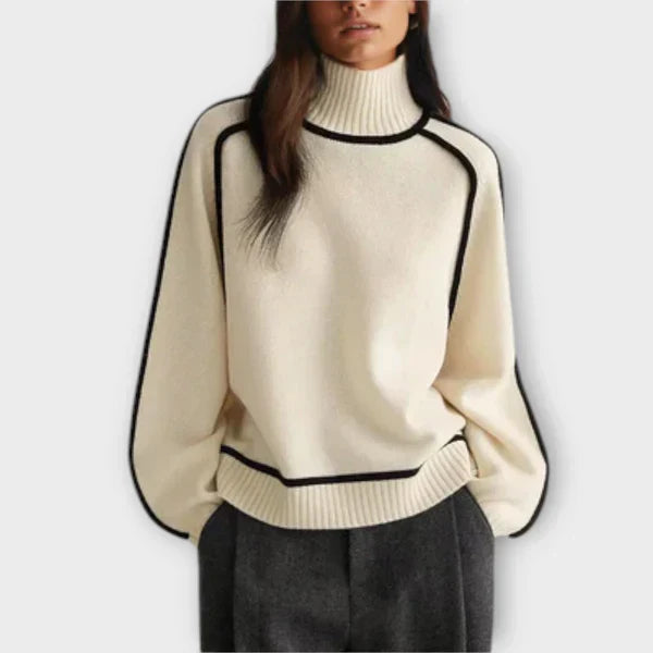 Emilie - Soft and elegant turtleneck sweater