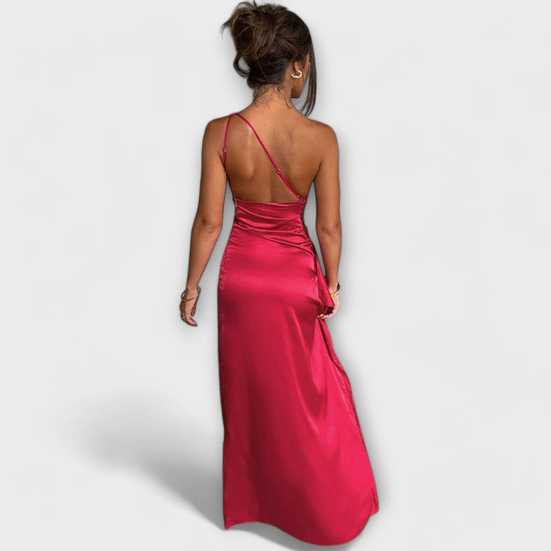 Strapless maxi dress