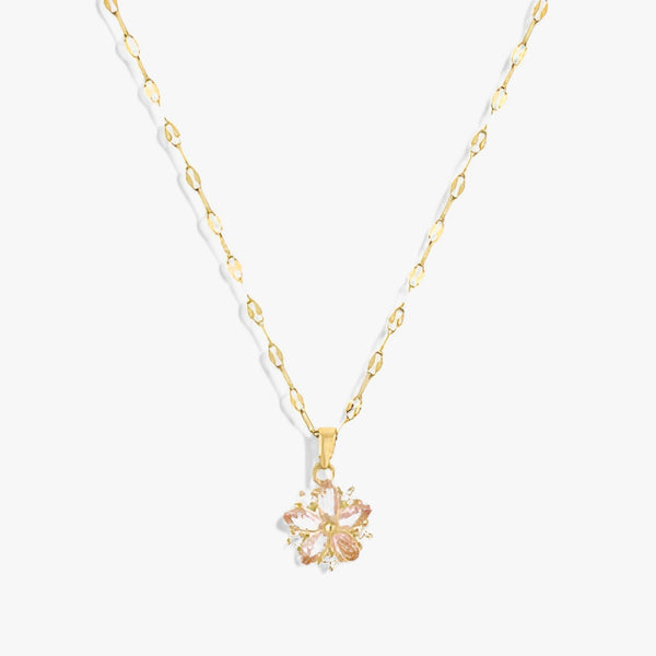 Romantic sakura necklace