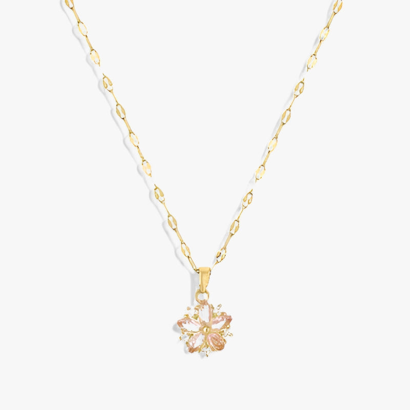 Romantic sakura necklace