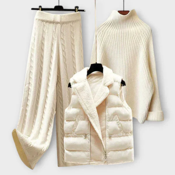 Katrina - Comfortable and cozy knitted set