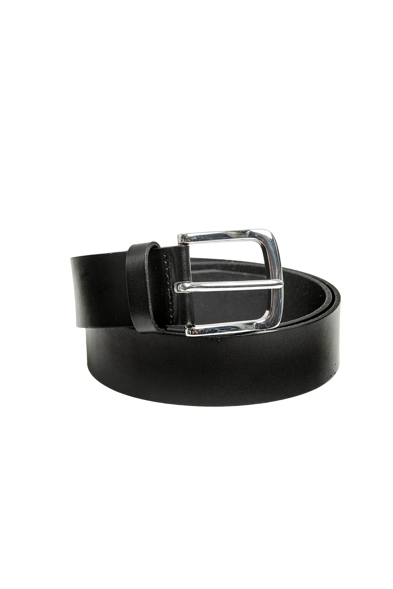 Ceinture en cuir noir - Image 3