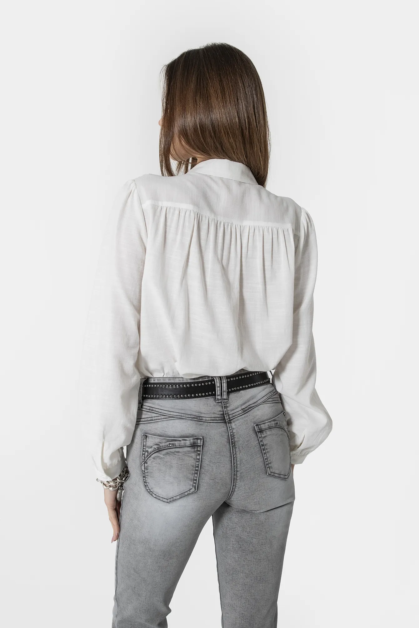 Chemise à broderie écru - Image 3