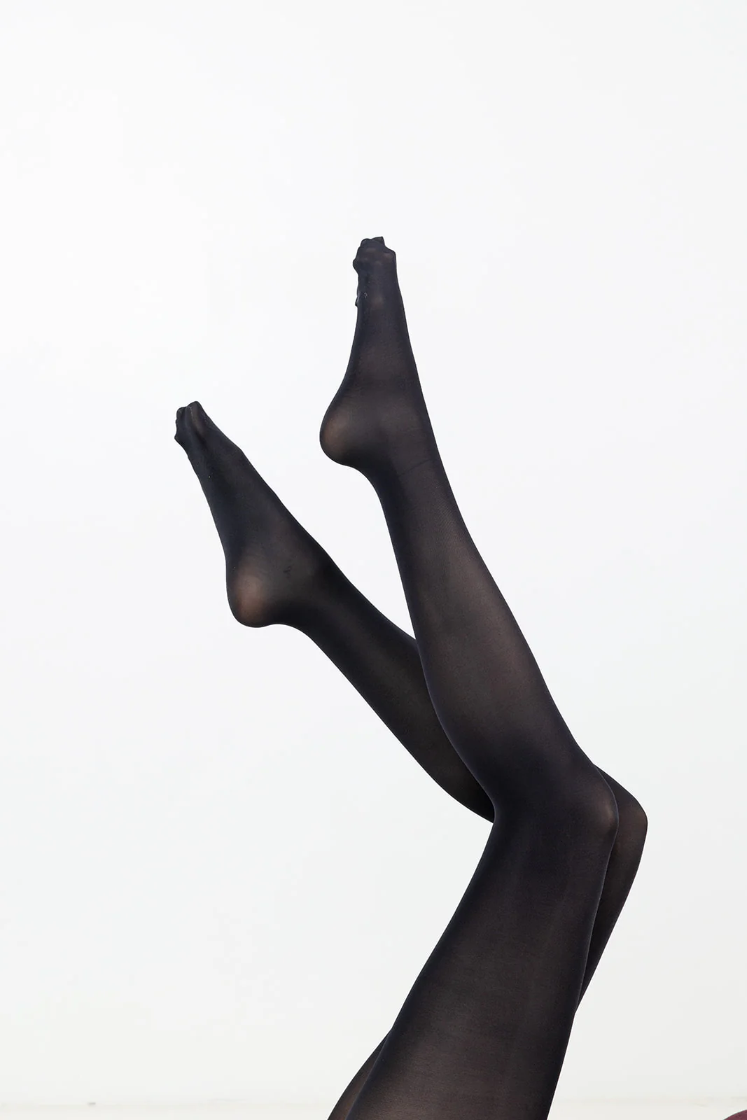 Collants opaques coloris noir - Image 3