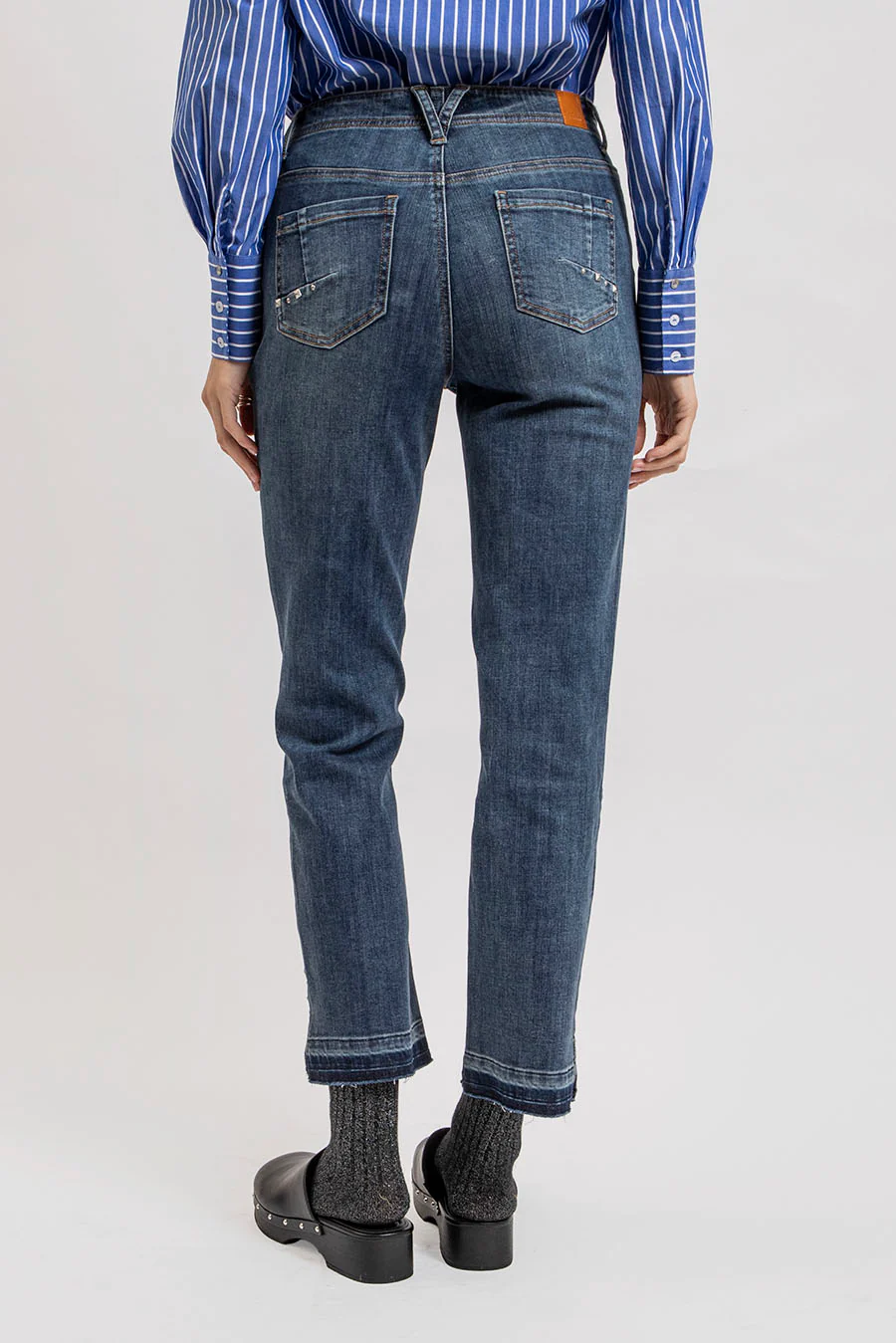 Jean bootcut bleu - Image 3