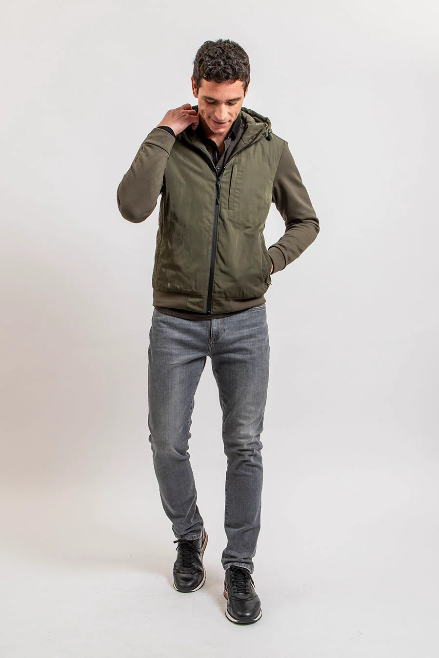 Jean droit gris homme - Image 5
