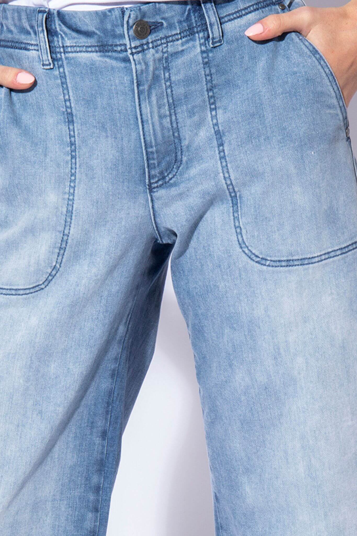 Jean large bleu clair - Image 3
