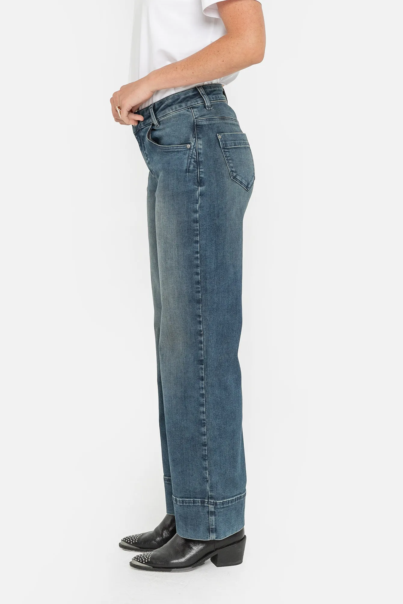 Jean large bleu tint - Image 4
