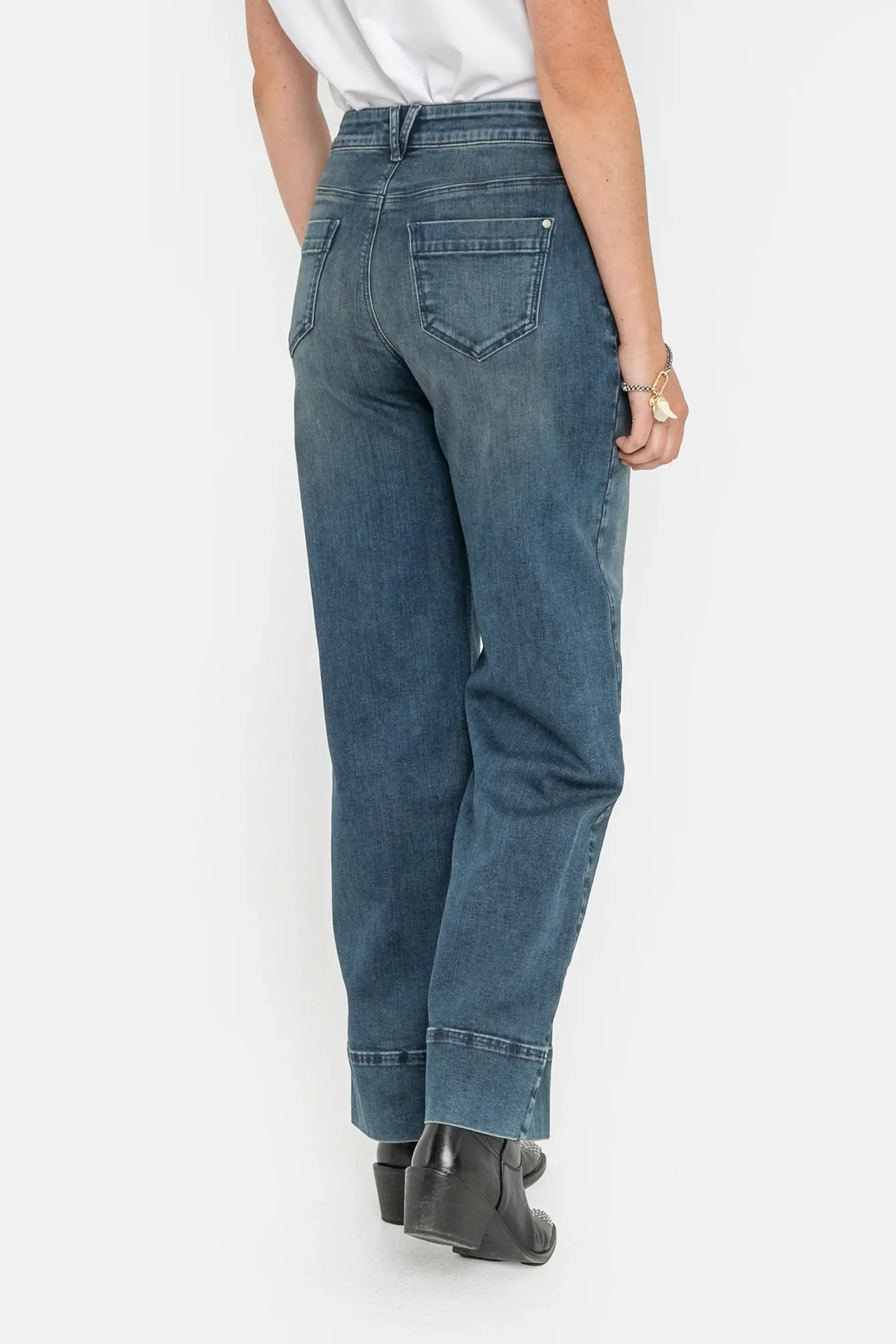 Jean large bleu tint - Image 5