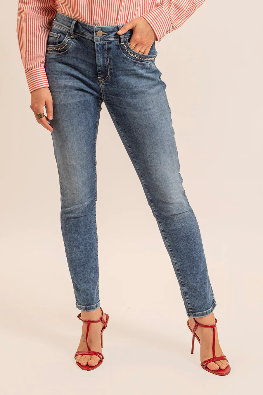Jean slim bleu - Image 3