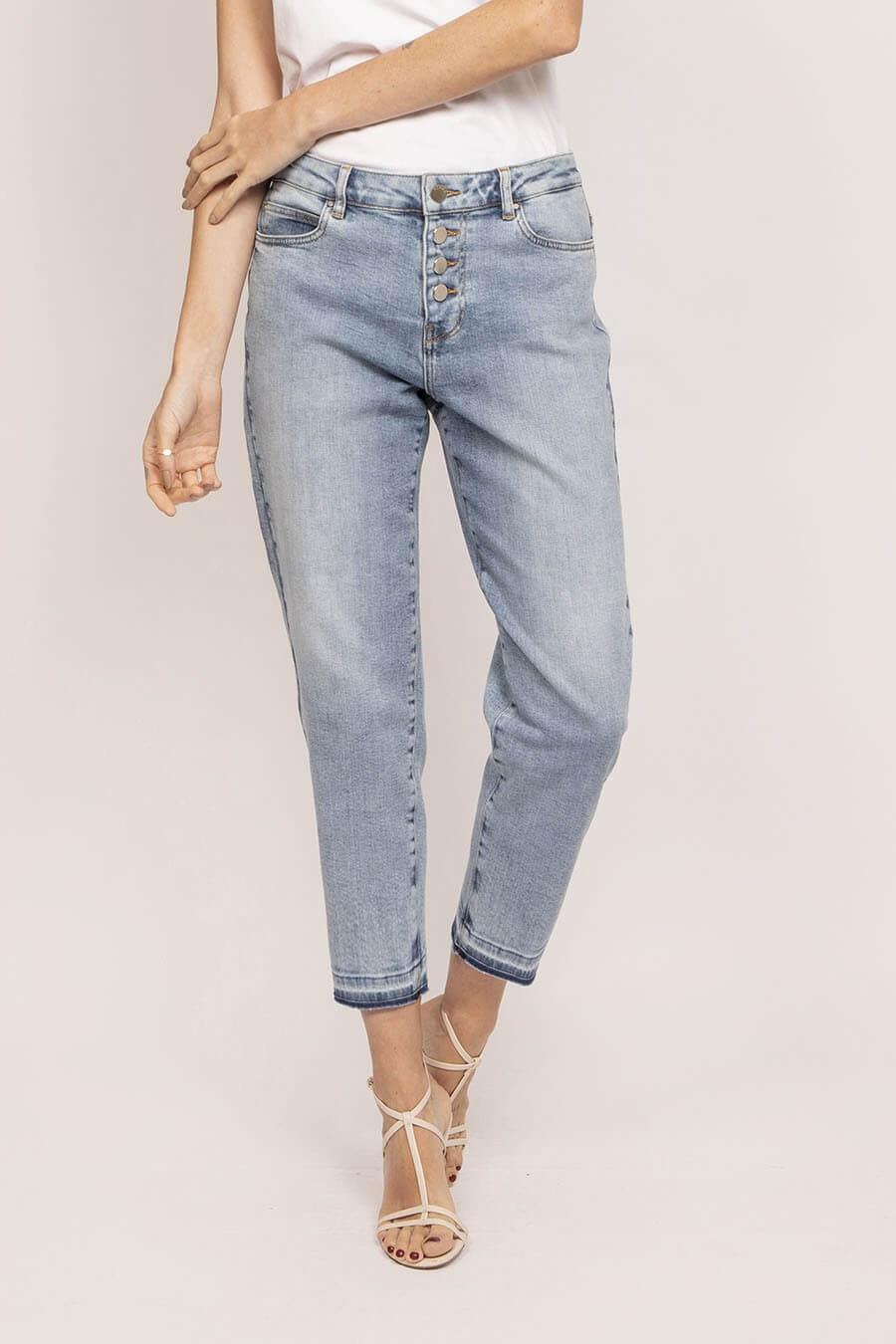 Jean slouchy bleu clair - Image 4