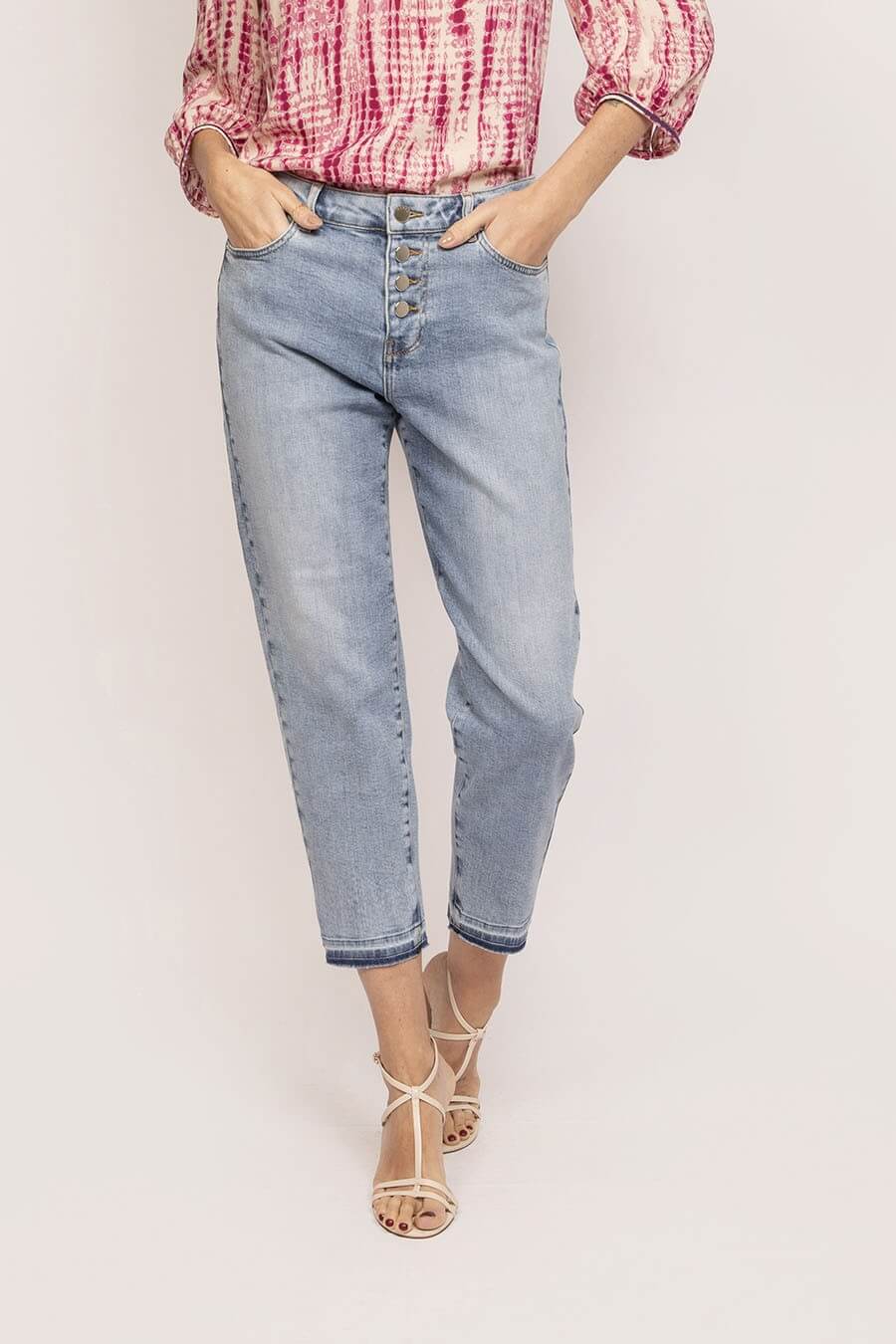 Jean slouchy bleu clair - Image 5