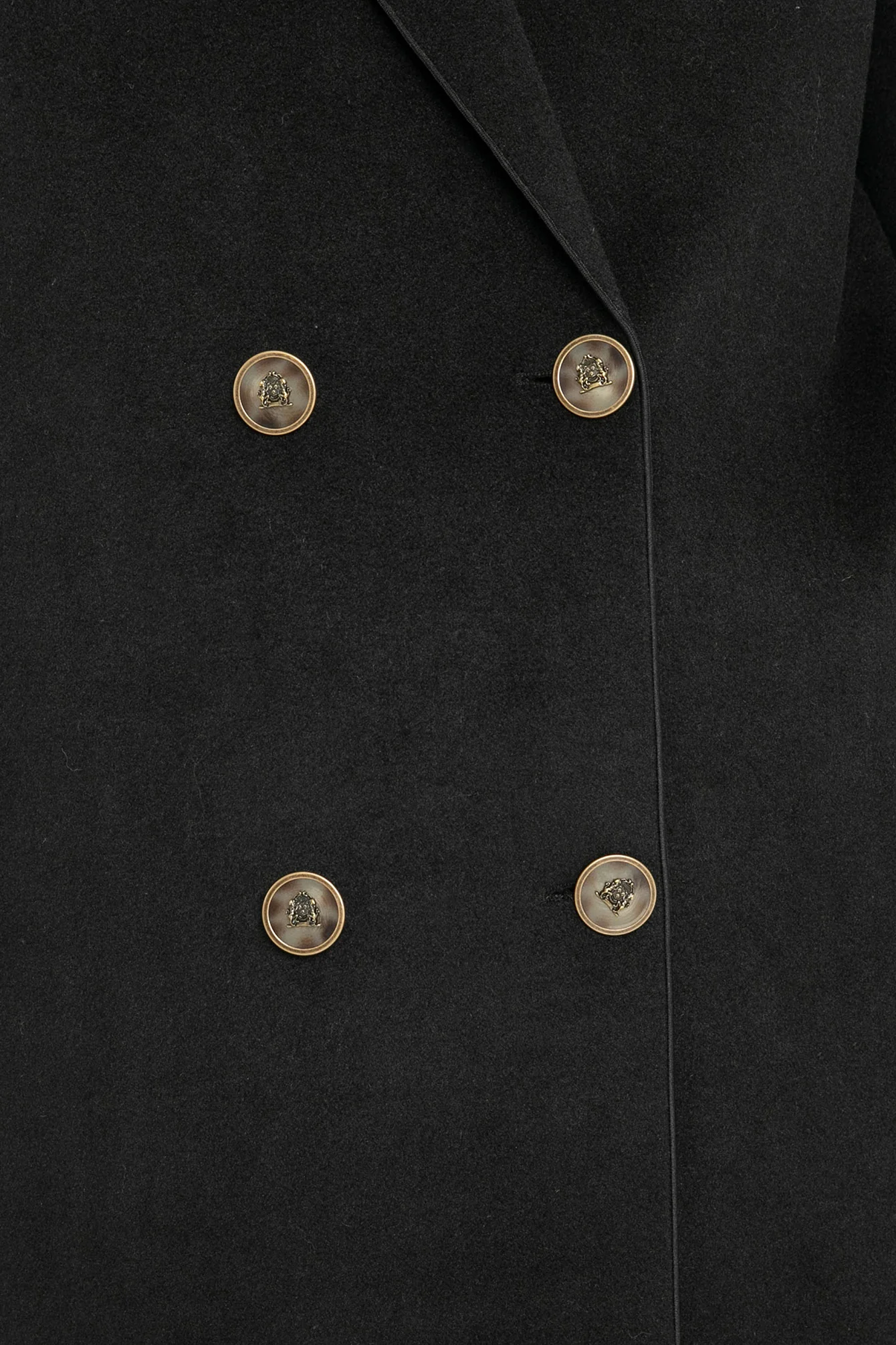Manteau long noir - Image 2