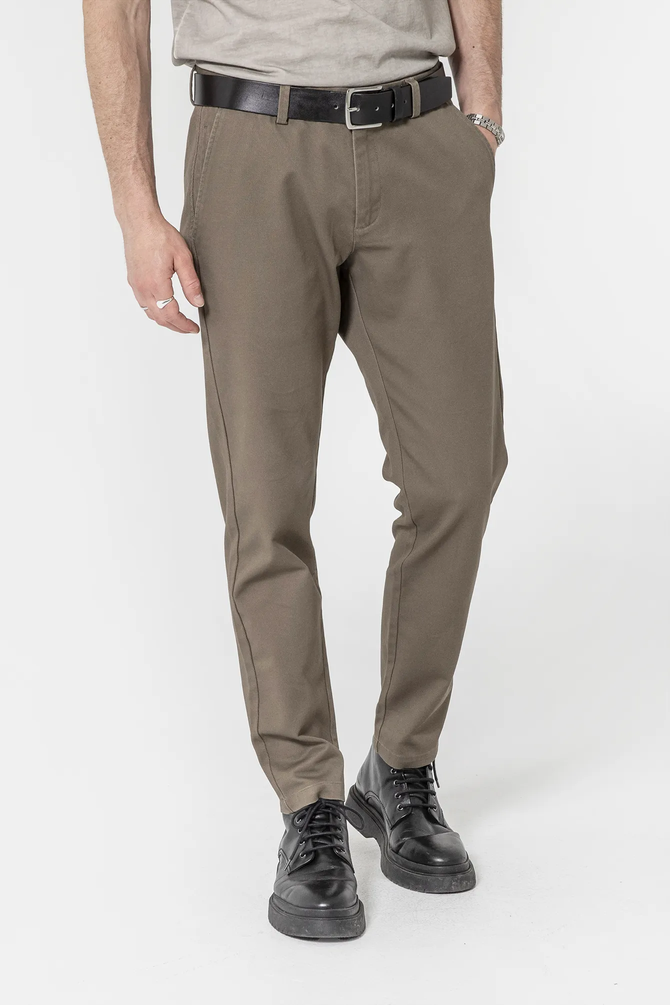 Pantalon chino kaki clair - Image 2