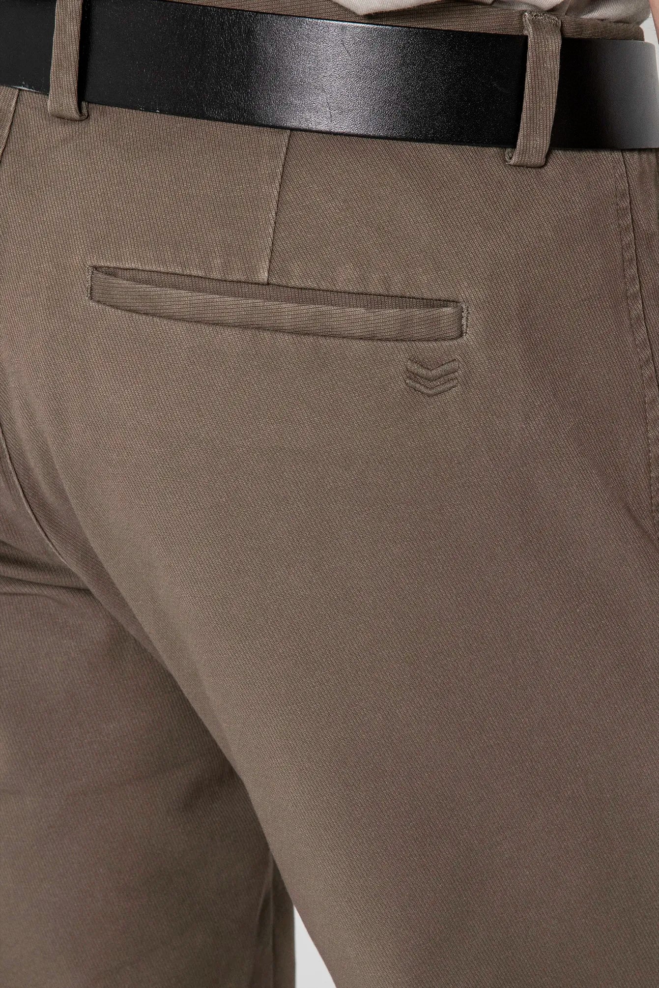 Pantalon chino kaki clair - Image 3