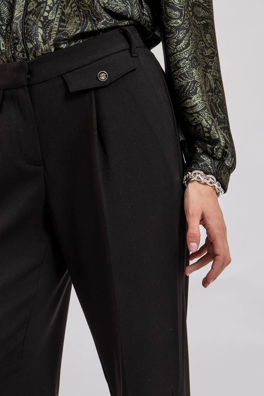 Pantalon Palazzo noir - Image 2