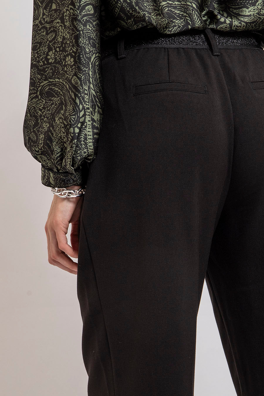 Pantalon Palazzo noir - Image 4