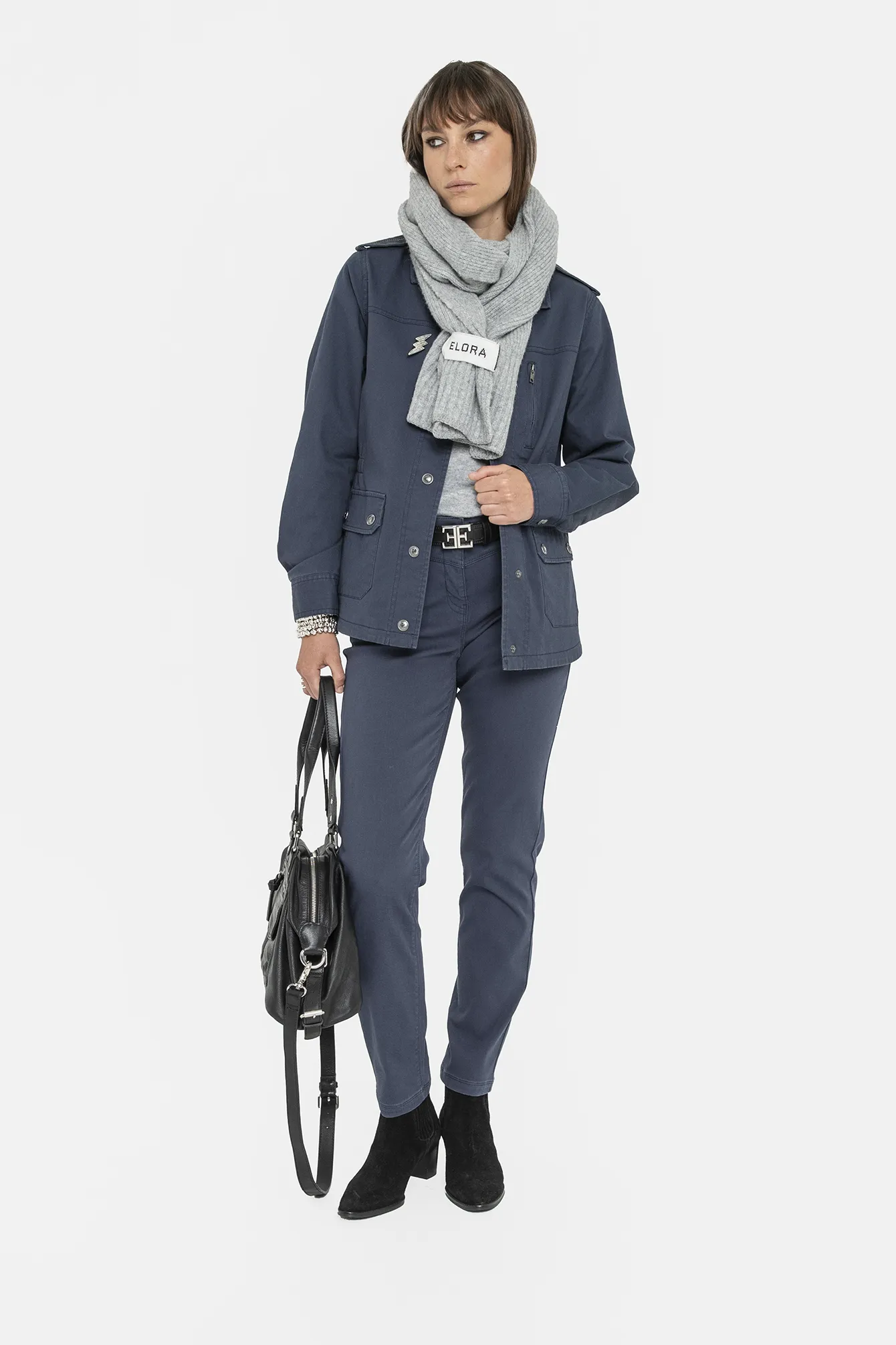 Pantalon slim bleu - Image 3