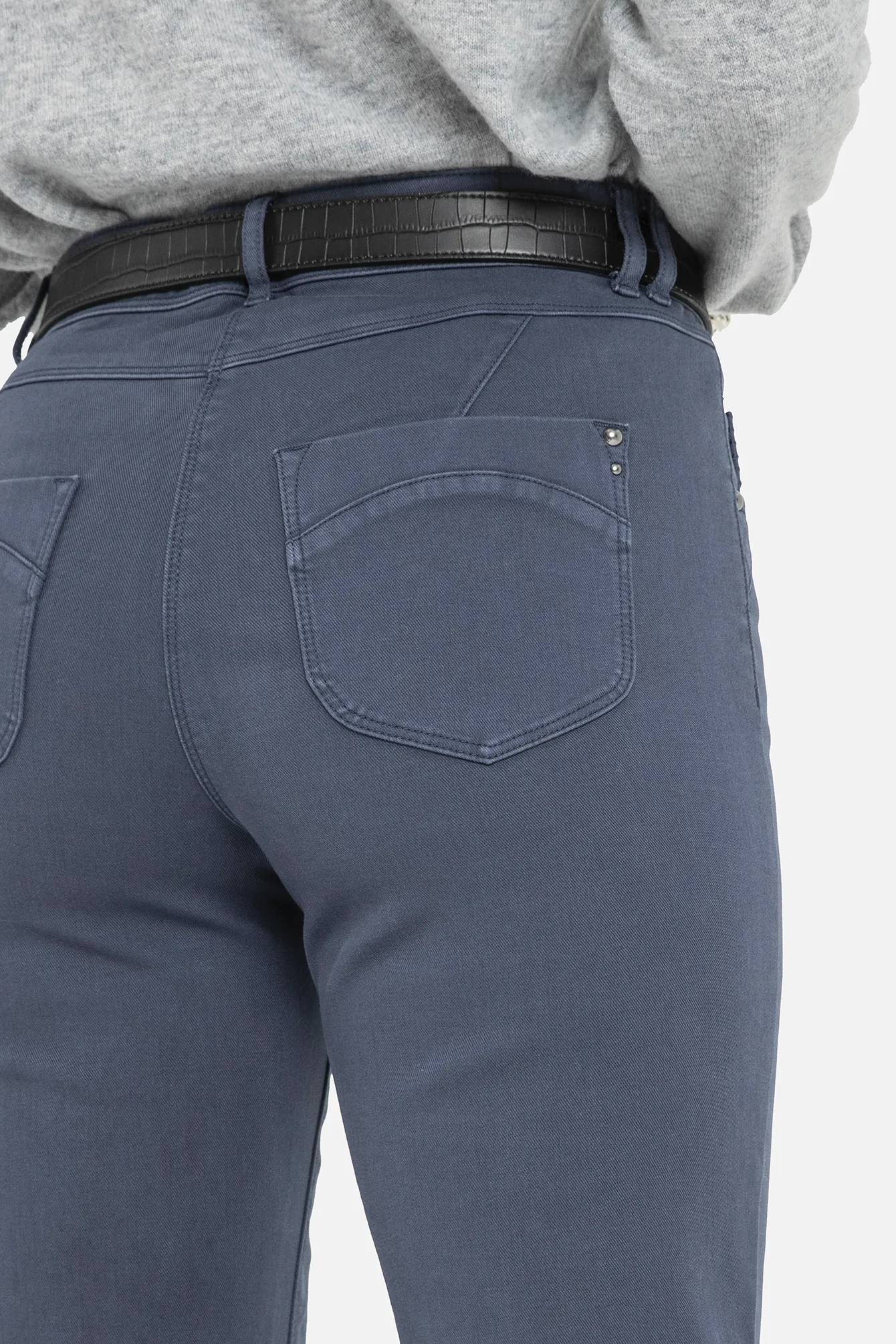 Pantalon slim bleu - Image 5