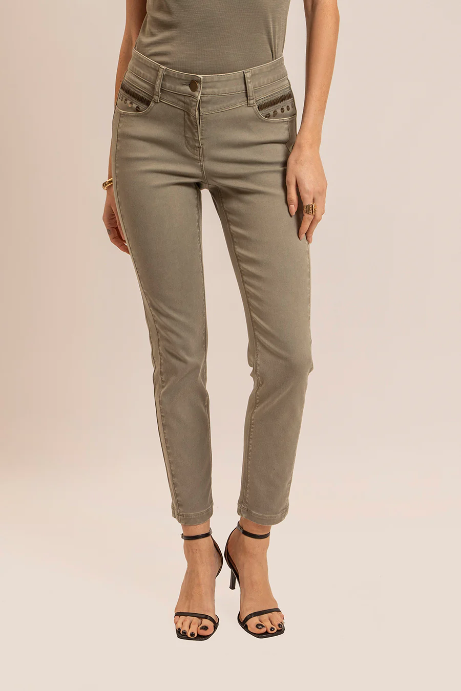 Pantalon slim sauge - Image 5