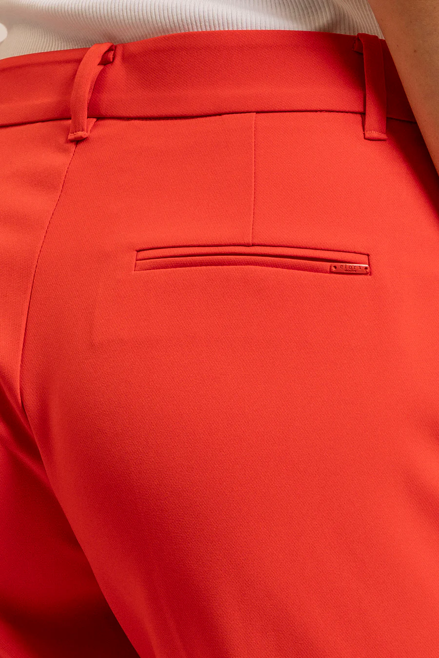 Pantalon tailleur infroissable orange - Image 6