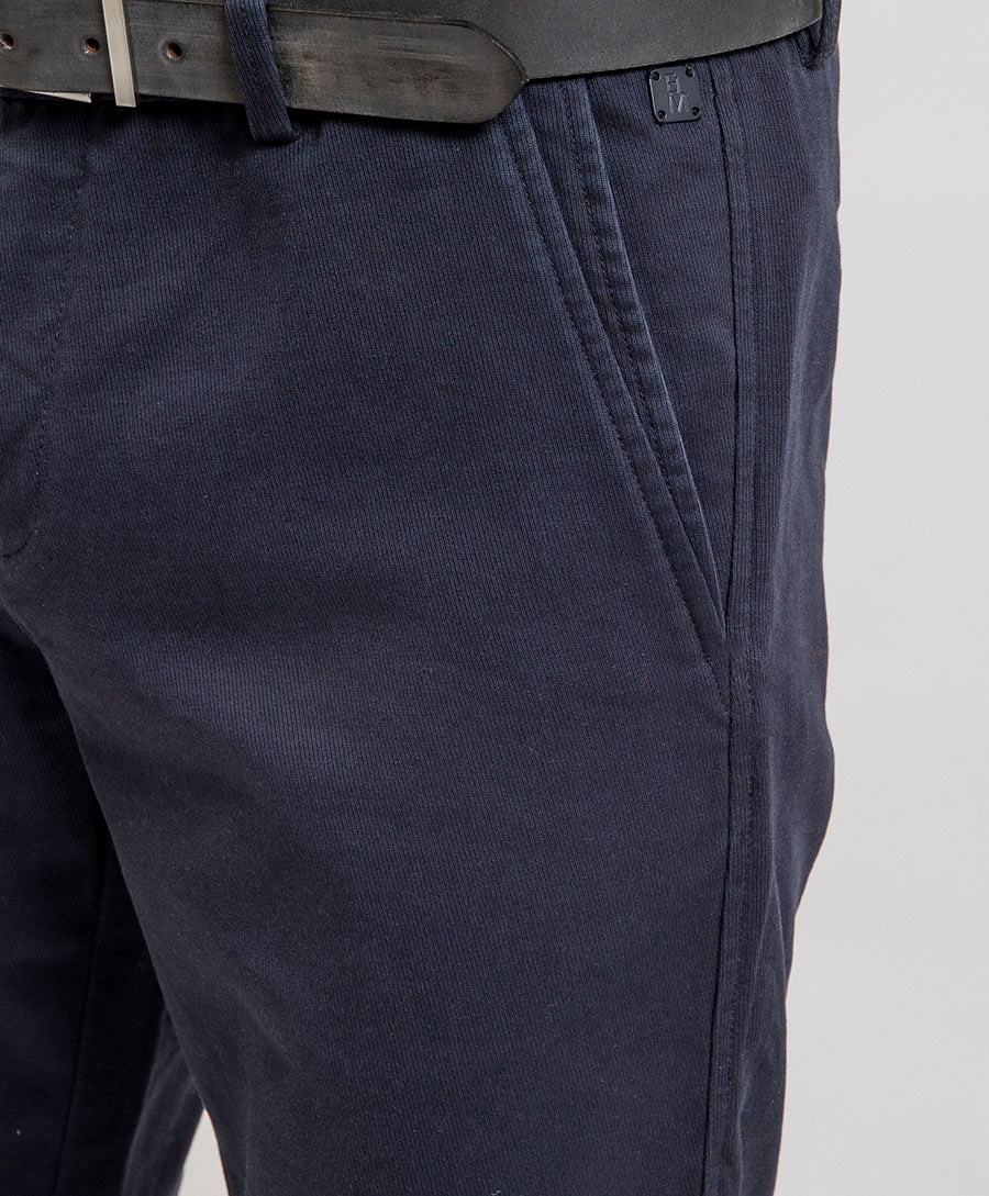 Pantalon tricotine navy - Image 6