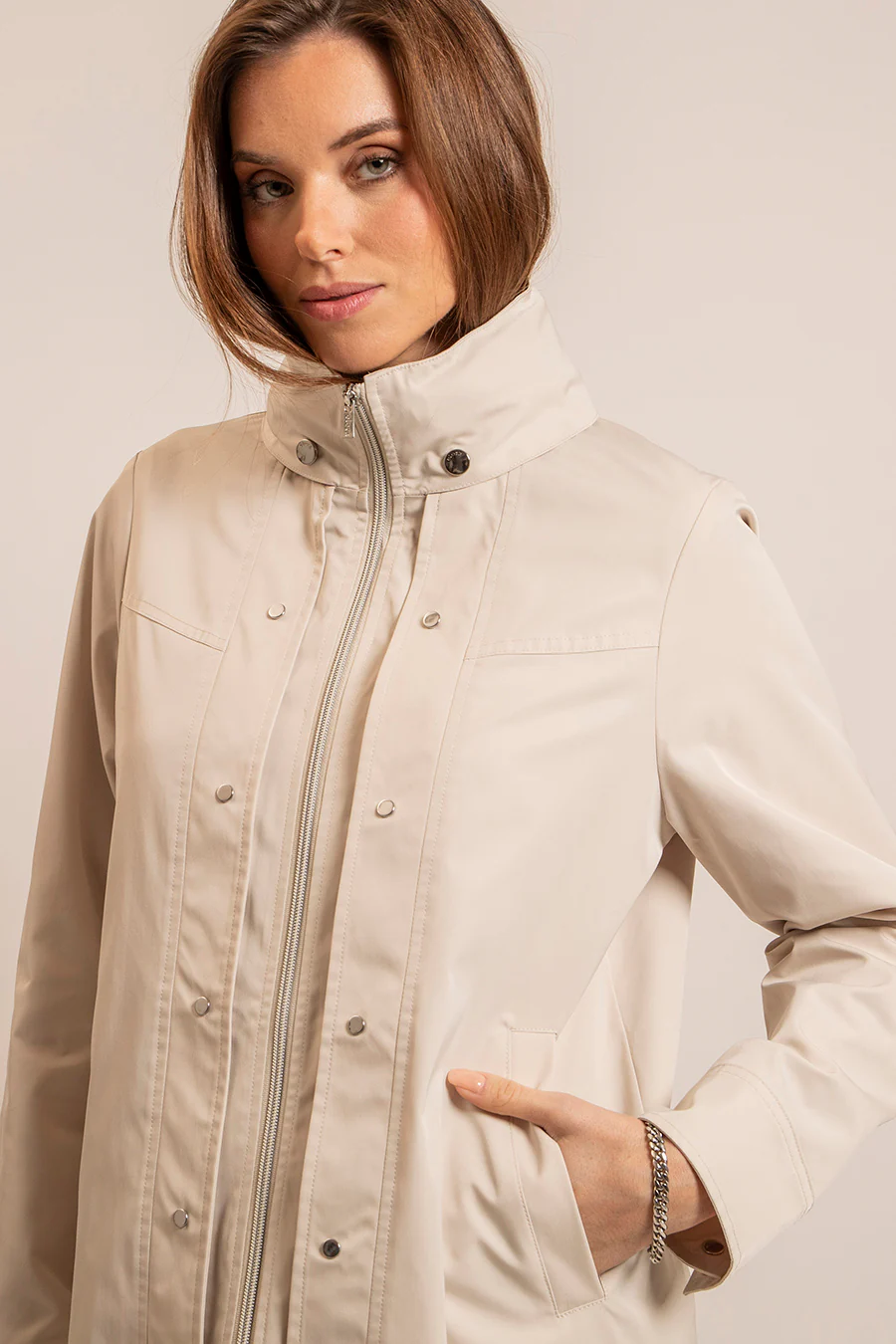 Parka longue sable - Image 3
