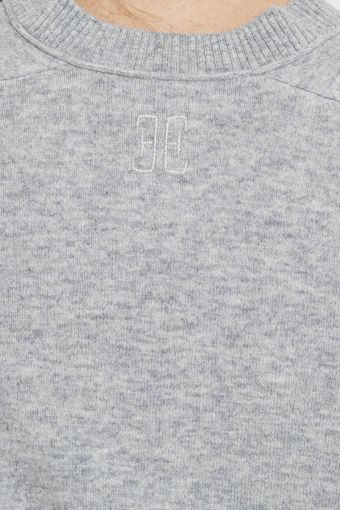 Pull col V gris - Image 3