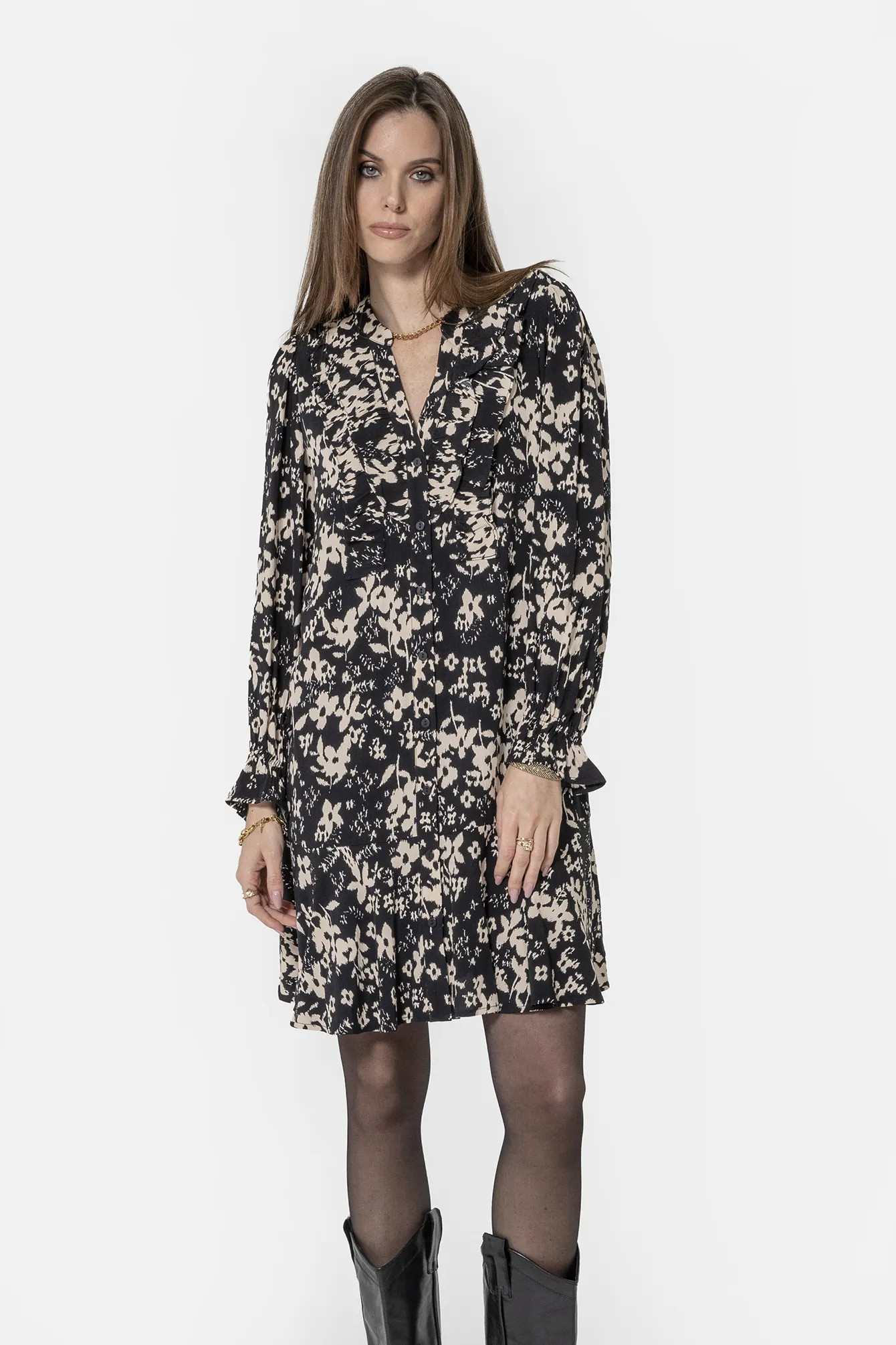 Robe courte imprimé floral - Image 4