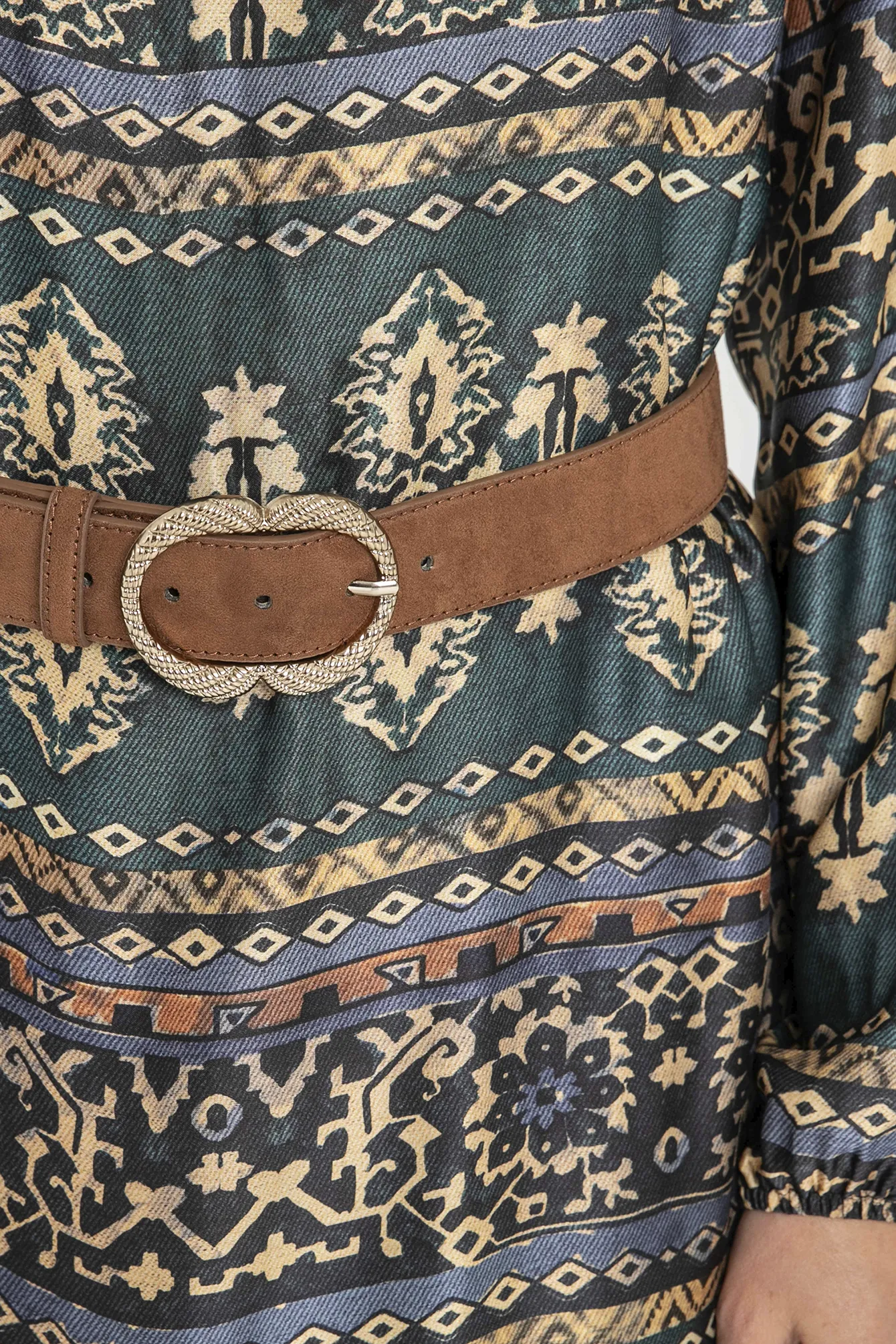 Robe et ceinture aux motifs aztèque - Image 3