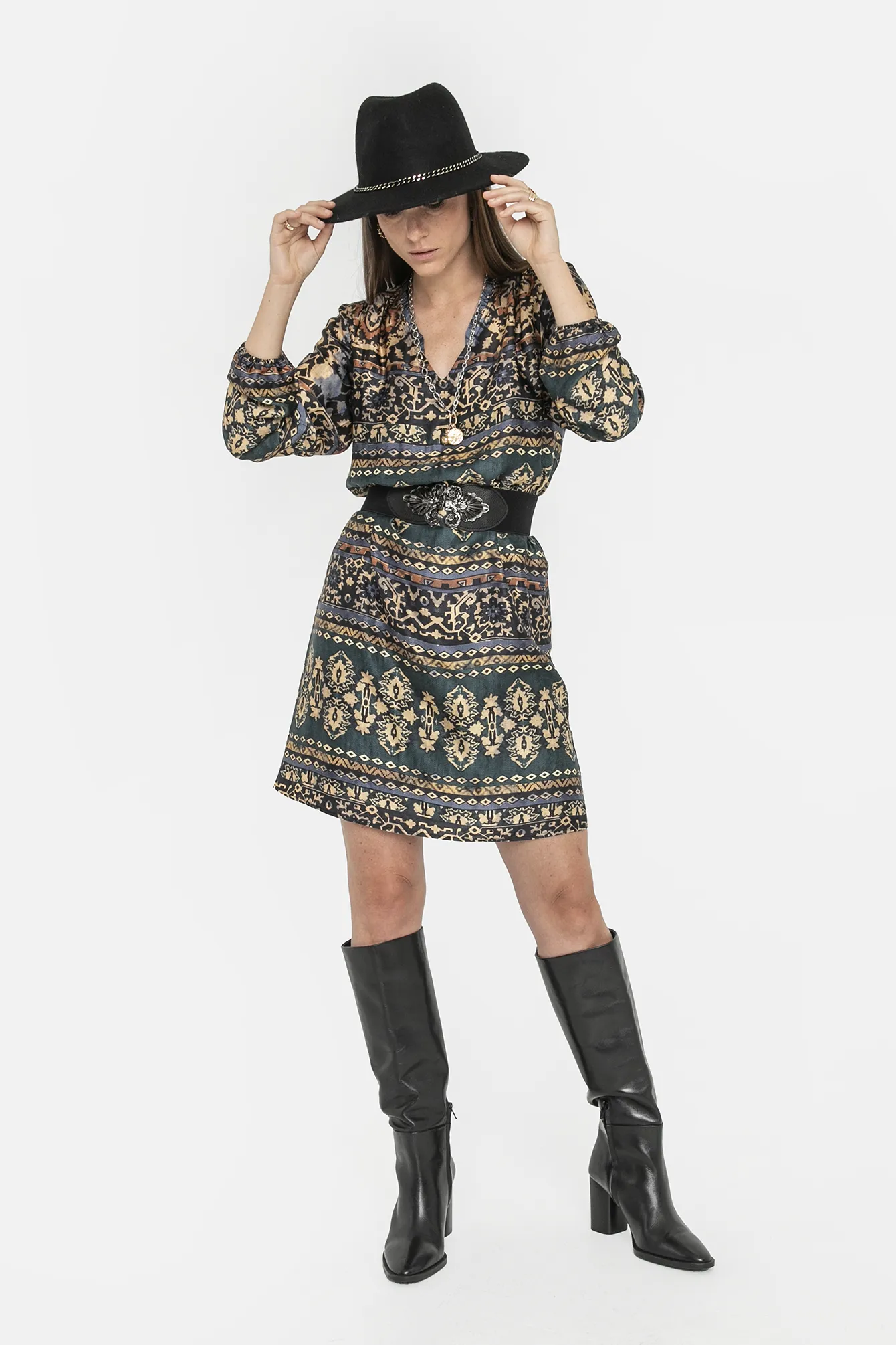 Robe et ceinture aux motifs aztèque - Image 6