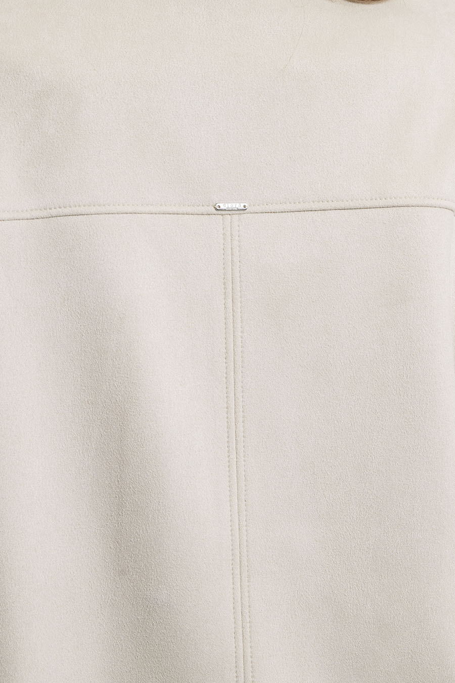 Surchemise en suédine écrue - Image 4