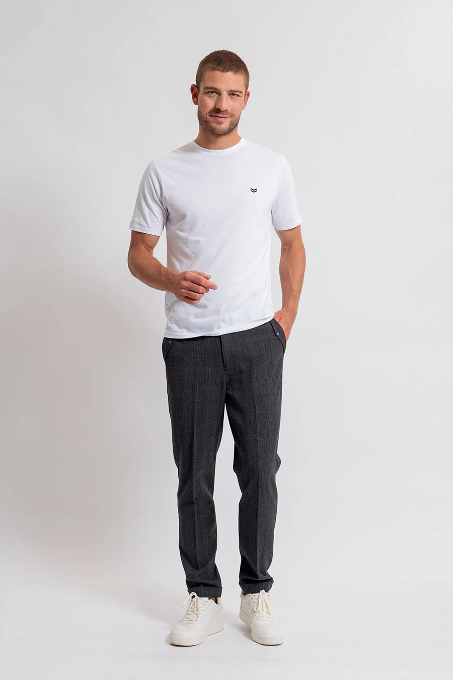 Tee-shirt blanc 100% coton responsable - Image 3
